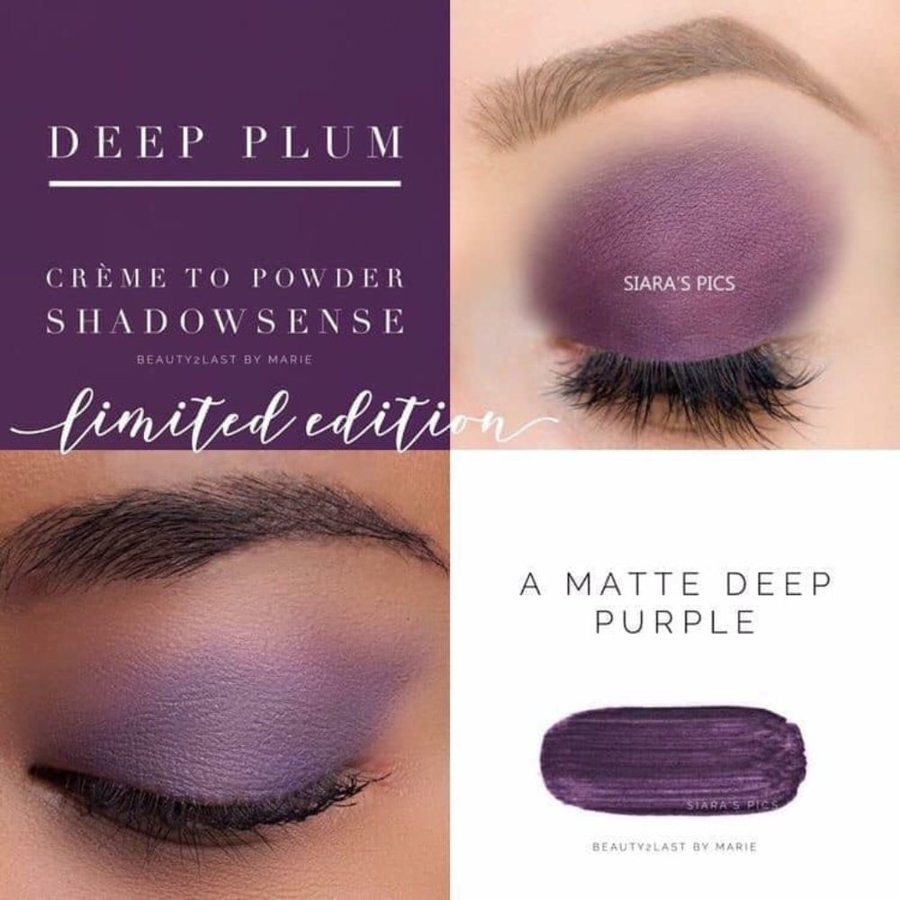 Deep Plum ShadowSense Eyeshadow New Sealed Water-Resistant